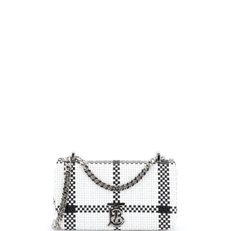 Burberry Lola Shoulder Bag Braided Leather Mini
