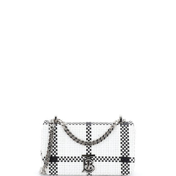 Burberry Lola Shoulder Bag Braided Leather Mini