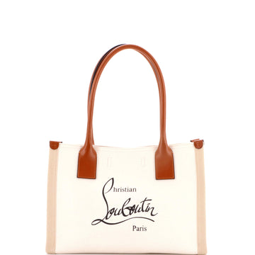 Christian Louboutin Nastroloubi Tote Printed Canvas Large