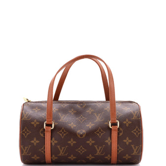 Louis Vuitton Papillon Handbag Monogram Canvas 26