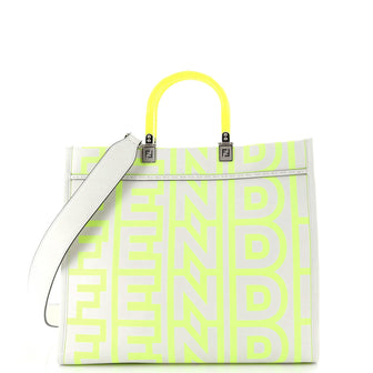 Fendi x Marc Jacobs Sunshine Shopper Tote Printed Leather Medium