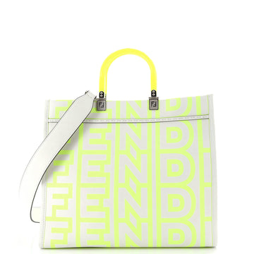 Fendi x Marc Jacobs Sunshine Shopper Tote Printed Leather Medium