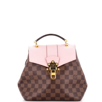 Louis Vuitton Clapton Backpack Damier and Leather