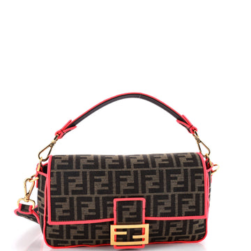 Fendi Baguette NM Bag Zucca Canvas Medium