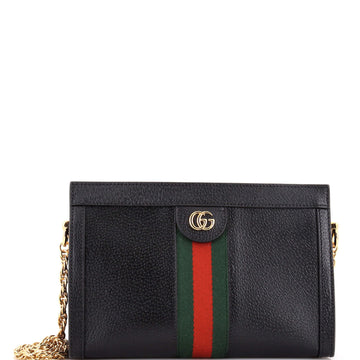 Gucci Ophidia Chain Shoulder Bag Leather Small