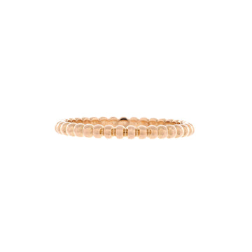 Van Cleef & Arpels Perlee Ring 18K Rose Gold Small