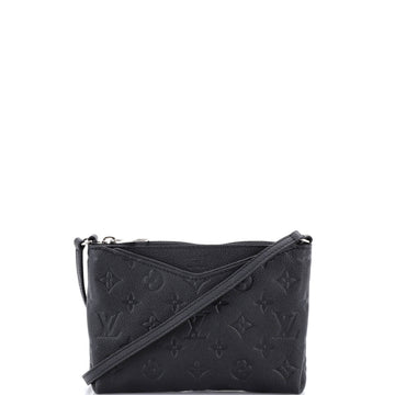 Louis Vuitton Pallas Crossbody Bag Empriente Leather