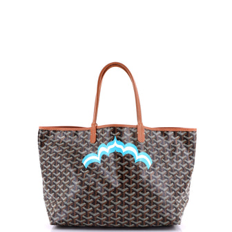 Goyard Saint Louis Tote Printed Coated Canvas PM