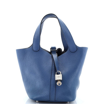 Hermes Picotin Lock Bag Clemence PM
