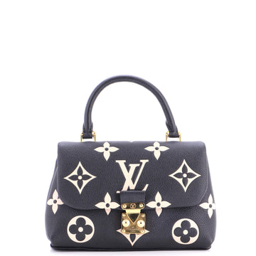 Louis Vuitton Madeleine Handbag Bicolor Monogram Empreinte Giant BB