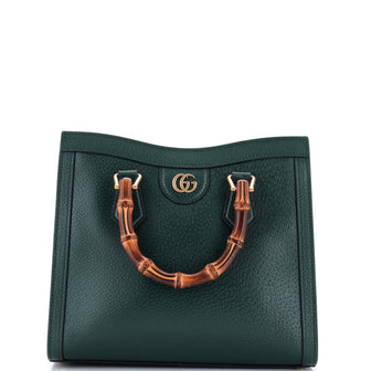 Gucci Diana NM Bamboo Handle Tote Leather Small