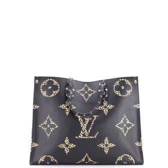 Louis Vuitton OnTheGo Tote Limited Edition Jungle Monogram Giant GM