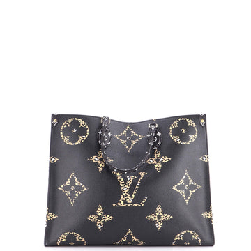 Louis Vuitton OnTheGo Tote Limited Edition Jungle Monogram Giant GM