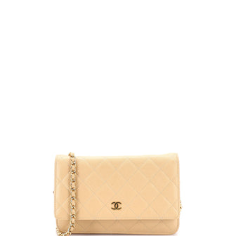 Chanel Wallet on Chain Quilted Caviar