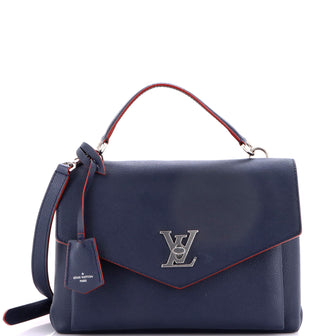 Louis Vuitton Mylockme Handbag Studded Leather