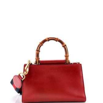 Gucci Nymphaea Top Handle Bag Leather Mini