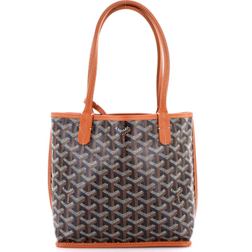 Goyard Anjou Reversible Tote Coated Canvas Mini