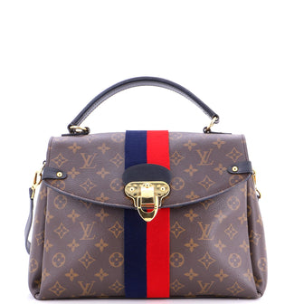 Louis Vuitton Georges Handbag Monogram Canvas MM