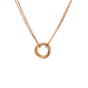 Cartier Trinity Choker Necklace 18K Tricolor Gold