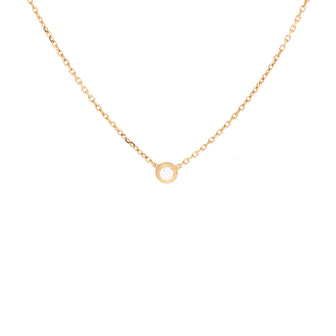Cartier Cartier D'Amour Pendant Necklace 18K Yellow Gold and Diamond XS
