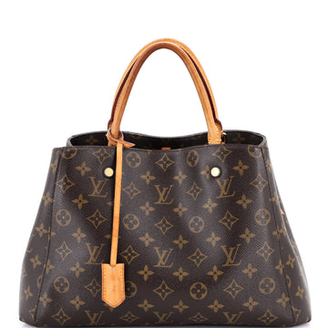 Louis Vuitton Montaigne Handbag Monogram Canvas MM