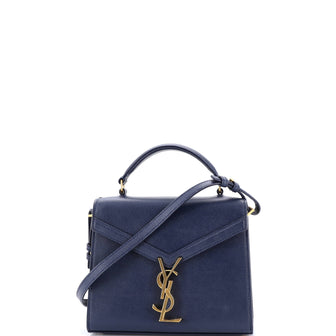 Saint Laurent Cassandra Top Handle Bag Leather Mini