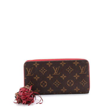Louis Vuitton Tassel Zippy Wallet Monogram Canvas