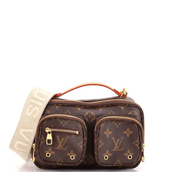 Louis Vuitton Utility Crossbody Bag Monogram Canvas