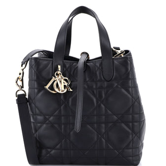 Christian Dior Toujours Tote Bag Macrocannage Quilt Calfskin Medium