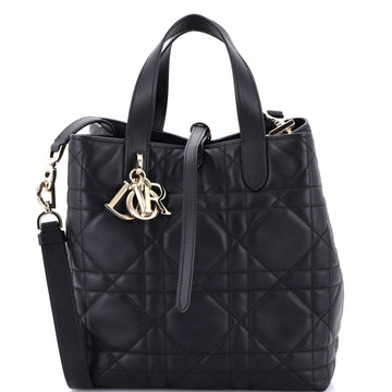 Christian Dior Toujours Tote Bag Macrocannage Quilt Calfskin Medium