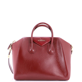 Givenchy Antigona Bag Glazed Leather Medium