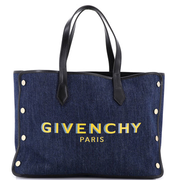 Givenchy Bond Shopper Tote Denim Medium