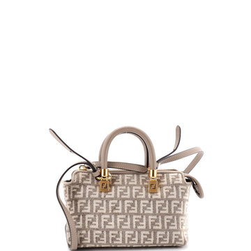 Fendi By The Way Top Handle Bag Zucca Tapestry Mini