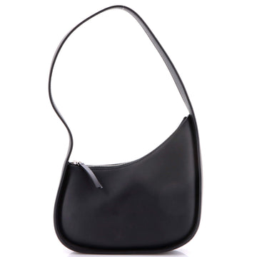 The Row Half Moon Shoulder Bag Leather