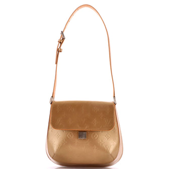 Louis Vuitton Mat Webster Street Handbag Monogram Vernis