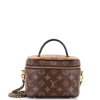 Louis Vuitton Vanity Handbag Reverse Monogram Canvas PM