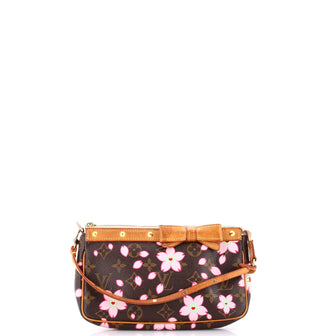 Louis Vuitton Pochette Accessoires Limited Edition Cherry Blossom Monogram