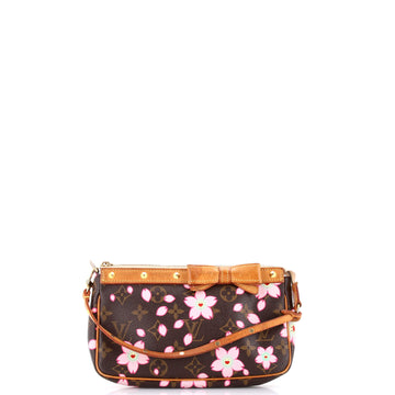 Louis Vuitton Pochette Accessoires Limited Edition Cherry Blossom Monogram