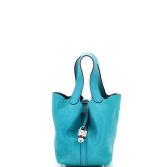 Hermes Picotin Lock Bag Clemence PM