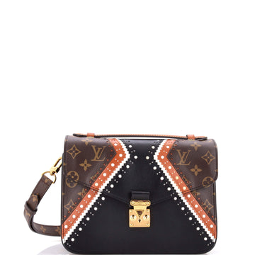 Louis Vuitton Pochette Metis Limited Edition Brogue Reverse Monogram Canvas and Leather