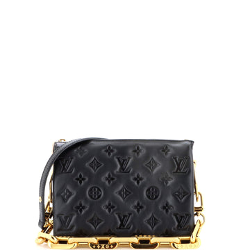 Louis Vuitton Coussin Bag Monogram Embossed Lambskin BB
