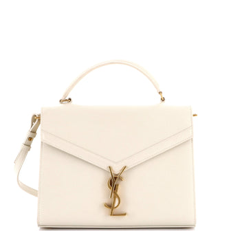 Saint Laurent Cassandra Top Handle Bag Leather Medium