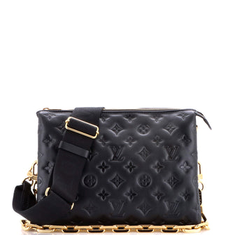 Louis Vuitton Coussin Bag Monogram Embossed Lambskin PM