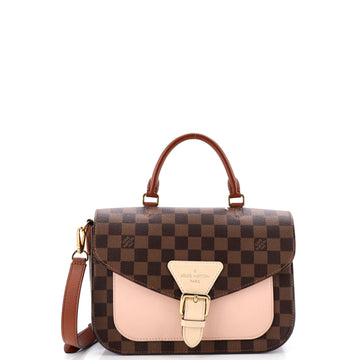 Louis Vuitton Beaumarchais Handbag Damier with Leather