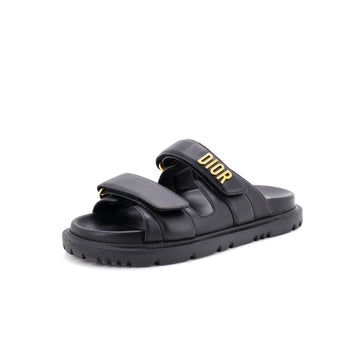 Christian Dior Women's DiorAct Slide Sandals Leather