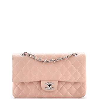 Chanel Classic Double Flap Bag Quilted Lambskin Medium