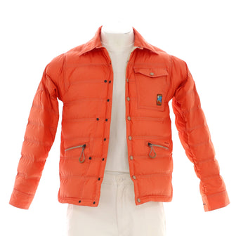 Moncler Men's Grenoble Lavachey Three Pocket Jacket Quilted Polyester with Down