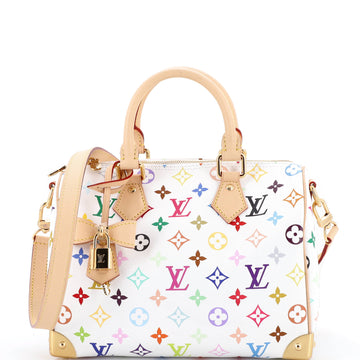 Louis Vuitton x Takashi Murakami Speedy Soft Bandouliere Bag Monogram Multicolor 25