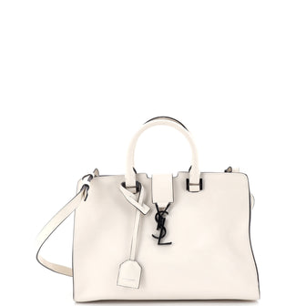 Saint Laurent Monogram Cabas Leather Small