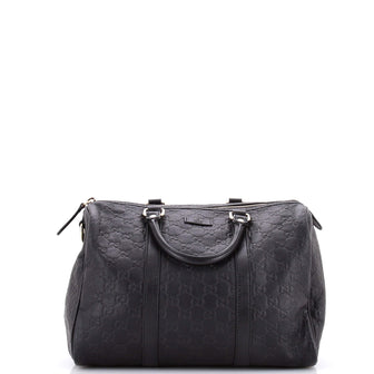 Gucci Joy Boston Bag Guccissima Leather Medium